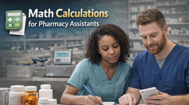 Math Calculations for Pharmacy Assistants